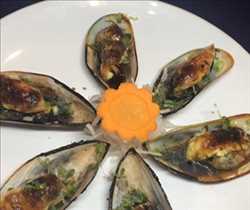 Baked Green Mussel